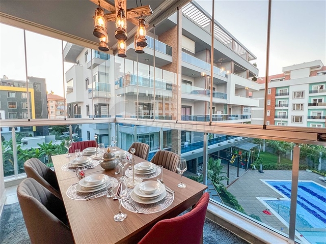 Великолепная квартира планировкой 3+1 в районе Оба