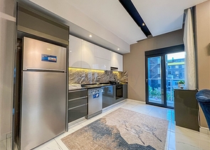 Великолепная квартира планировкой 3+1 в районе Оба