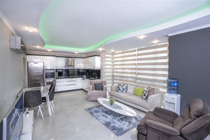 Апартаменты 3+1 в современном комплексе района Оба