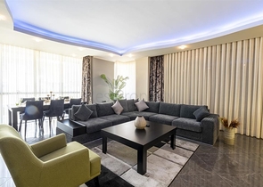 Большой пентхаус 5+1 в европейском районе Оба 