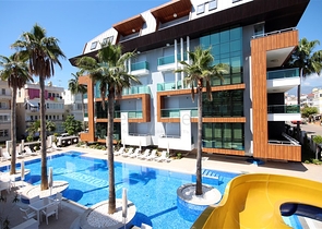 Большой пентхаус 5+1 в европейском районе Оба 