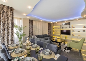 Большой пентхаус 5+1 в европейском районе Оба 