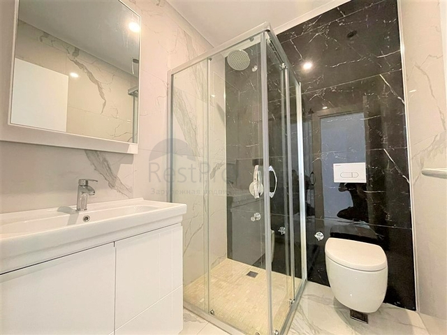 Квартира 2+1 в комплексе на первой береговой линии в Каргыджаке.