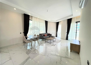 Квартира 2+1 в комплексе на первой береговой линии в Каргыджаке.