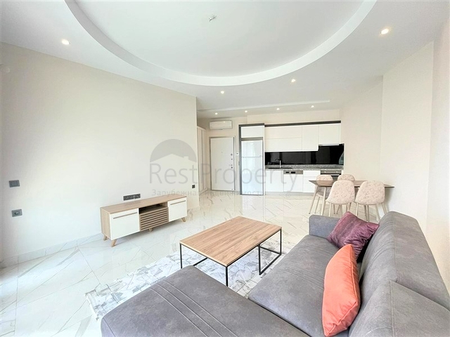 Меблированная квартира планировкой 1+1 в комплексе премиум класса