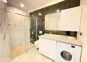 Меблированная квартира планировкой 1+1 в комплексе премиум класса