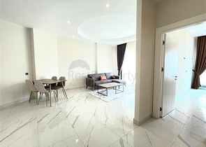 Меблированная квартира планировкой 1+1 в комплексе премиум класса