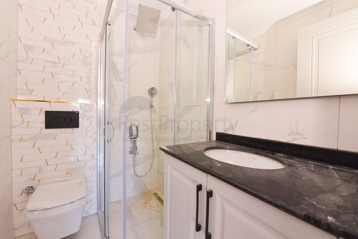 Пентхаус на стадии строительства в районе Оба 