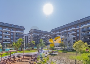 Пентхаус на стадии строительства в районе Оба 