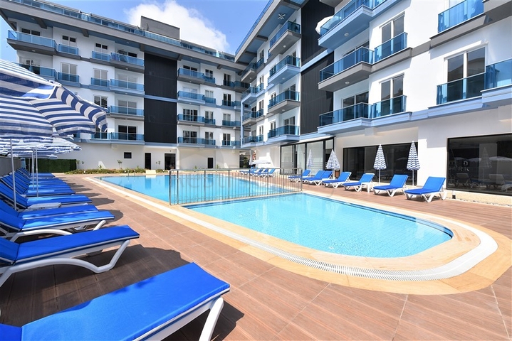 Двухкомнатная квартира в районе Оба