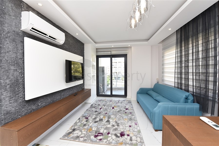 Квартира 1+1 в центре Алании в 300 м от моря по привлекательной цене