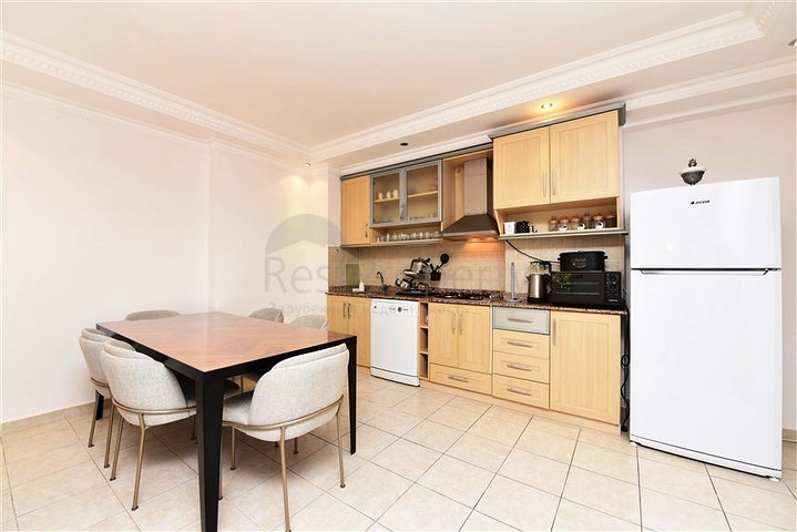 Меблированная квартира планировкой 2+1 в центре Алании