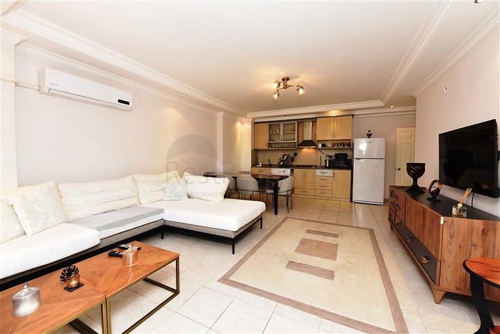 Меблированная квартира планировкой 2+1 в центре Алании