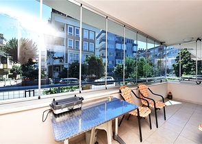 Меблированная квартира планировкой 2+1 в центре Алании