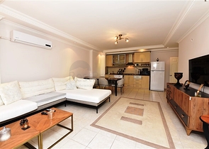 Меблированная квартира планировкой 2+1 в центре Алании