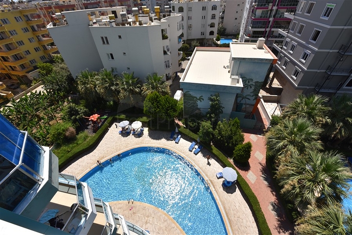 Двухкомнатная квартира в Махмутларе 