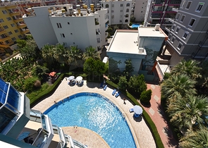 Двухкомнатная квартира в Махмутларе 