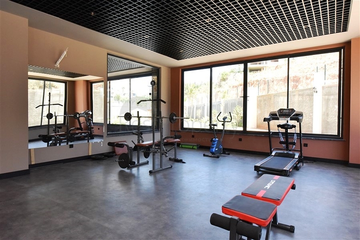 Двухкомнатная квартира в районе Алании - Оба