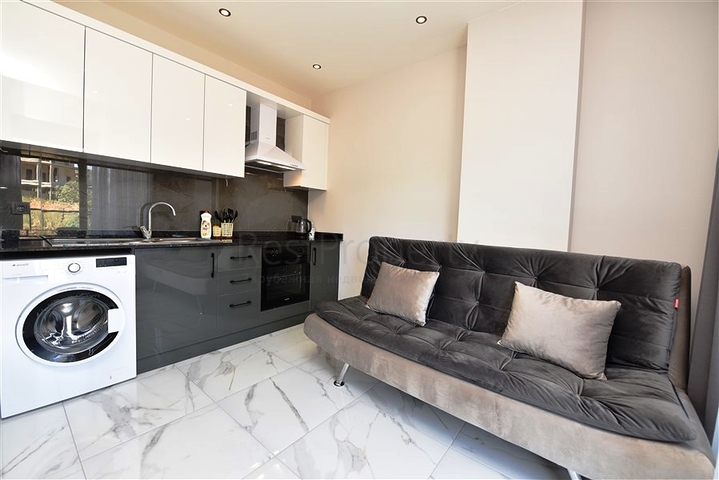 Двухкомнатная квартира в районе Алании - Оба