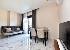 Двухкомнатная квартира в районе Алании - Оба