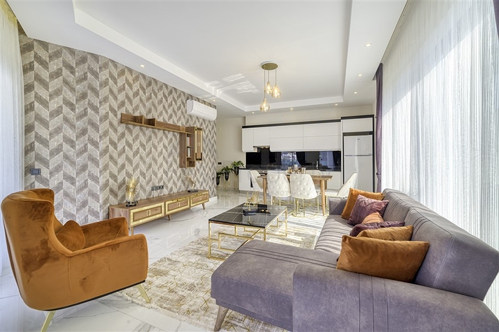 Квартира 2+1 в районе Каргыджак