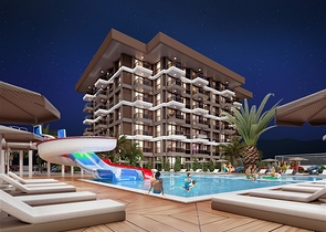 Новый строящийся комплекс в перспективном районе Газипаша