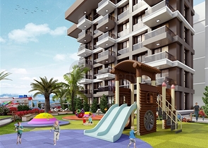 Новый строящийся комплекс в перспективном районе Газипаша