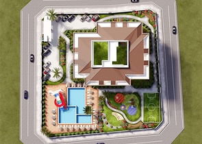 Новый строящийся комплекс в перспективном районе Газипаша