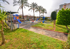 Квартира 3+1 в жилом комплексе с отельной инфраструктурой в Тосмуре