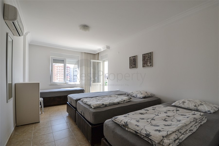 Квартира 2+1 с видом на море в районе Тосмур