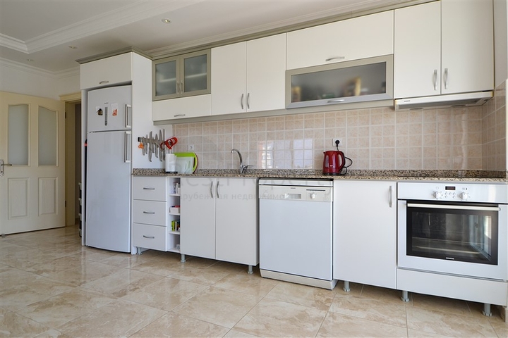 Квартира 2+1 с видом на море в районе Тосмур