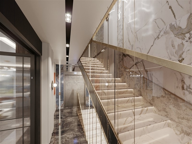 Вилла премиум-класса 4+1  в центре Алании