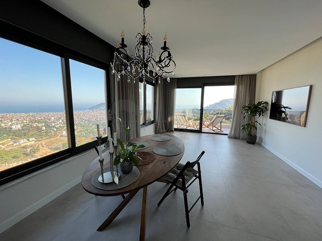 Роскошные апартаменты с панорамным видом на всю Аланию