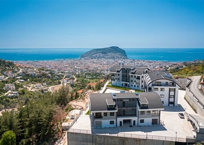 Роскошные апартаменты с панорамным видом на всю Аланию