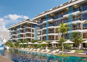 Квартира 1+1 в районе Кестель