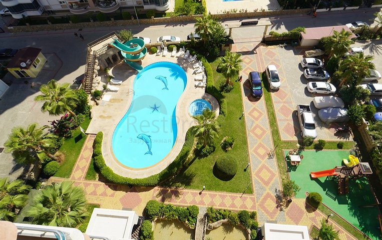 Меблированная квартира планировкой 2+1 в районе Махмутлар