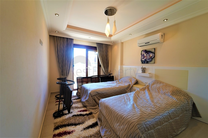 Меблированная квартира планировкой 2+1 в районе Махмутлар