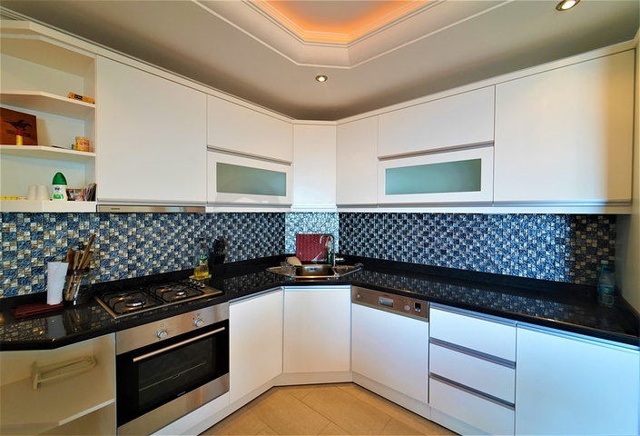 Меблированная квартира планировкой 2+1 в районе Махмутлар