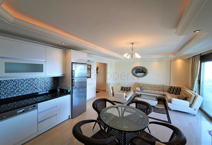 Меблированная квартира планировкой 2+1 в районе Махмутлар