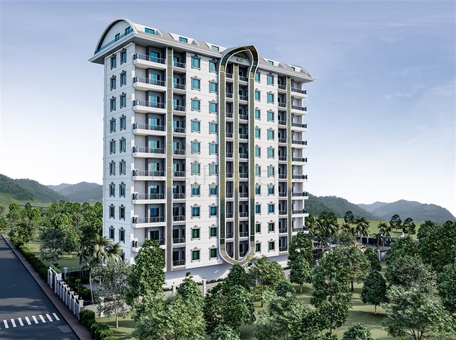 Новый проект в центре Махмутлара