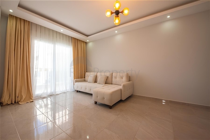 Квартира планировкой 1+1 в районе Конаклы