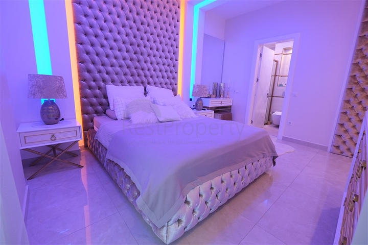 Шикарная квартира планировкой 3+1 в районе Махмутлар