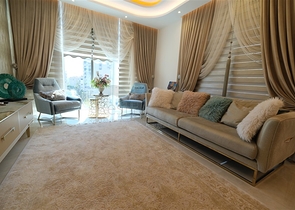 Шикарная квартира планировкой 3+1 в районе Махмутлар