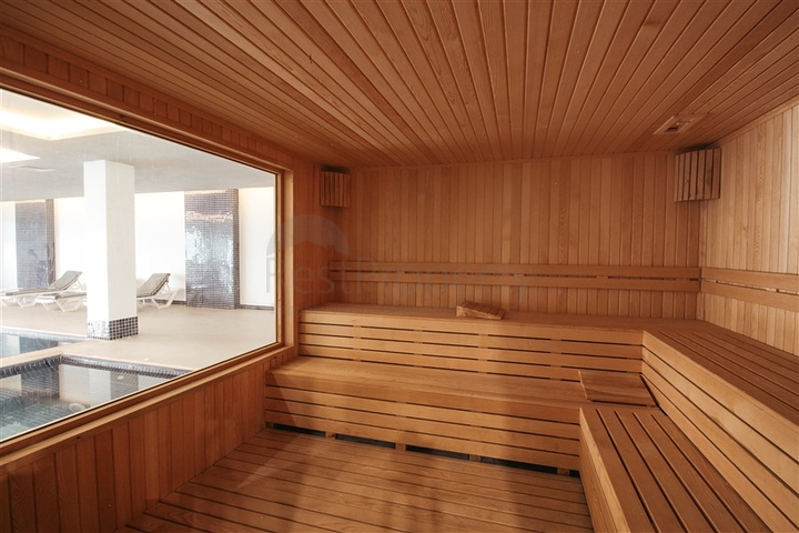 Квартира 1+1 на берегу моря в Махмутларе