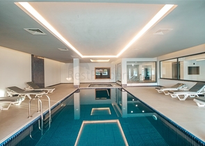 Квартира 1+1 на берегу моря в Махмутларе