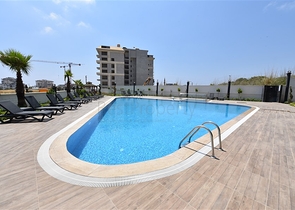 Двухкомнатная квартира в районе Авсаллар