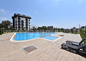 Двухкомнатная квартира в районе Авсаллар