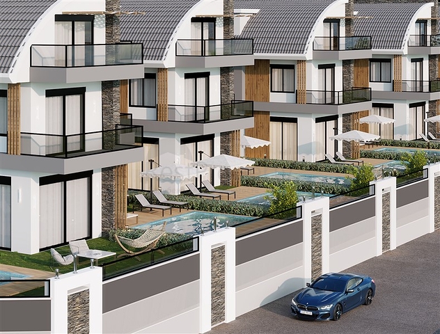 Комплекс из 5 вилл в районе Тюрклер