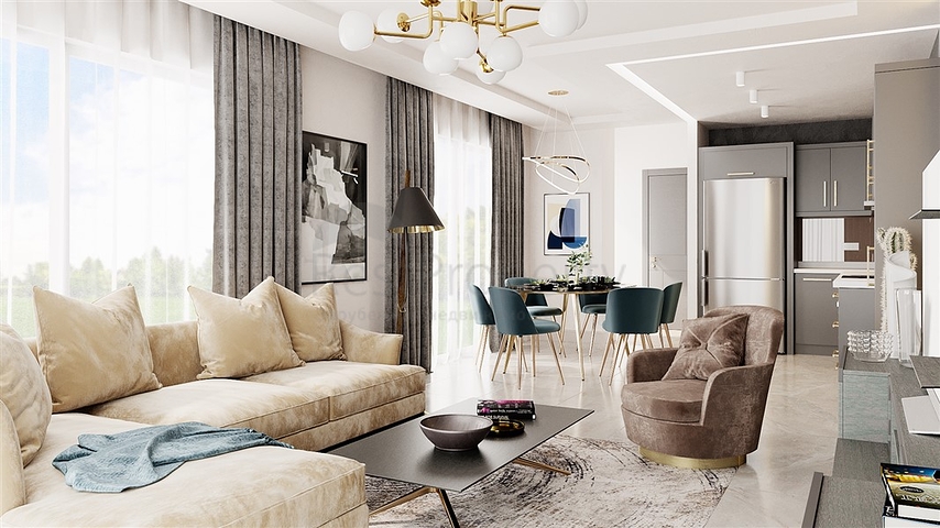 Комплекс из 5 вилл в районе Тюрклер