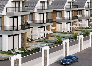 Комплекс из 5 вилл в районе Тюрклер